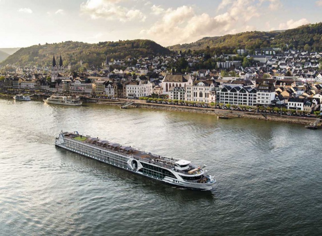 Den Auftakt im Kulturreisejahr 2026 von Thurgau Travel bildet im September eine umfangreiche Flussreise auf Rhein und Mosel mit Claudia Wenzel und Rüdiger Joswig an Bord. Bild: MS Thurgau